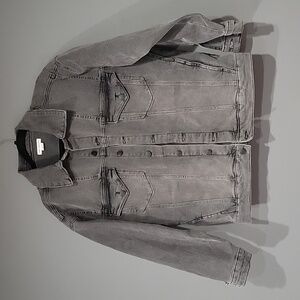 GOOD AMERICAN Seamed Denim Jacket